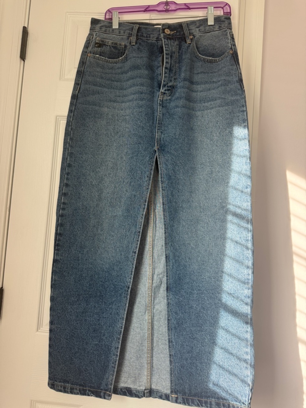 KanCan Denim maxi skirt